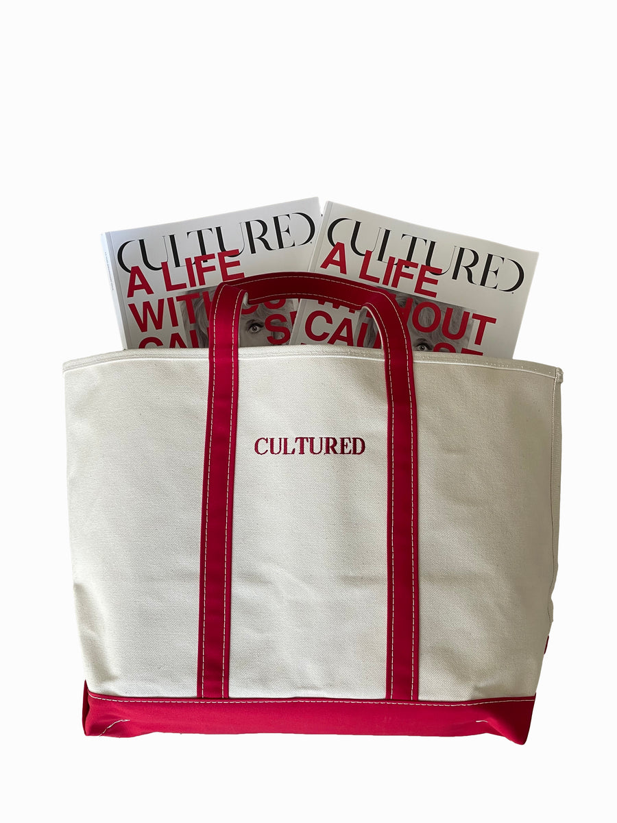 Cultured Red Tote Bag – Cultured Magazine