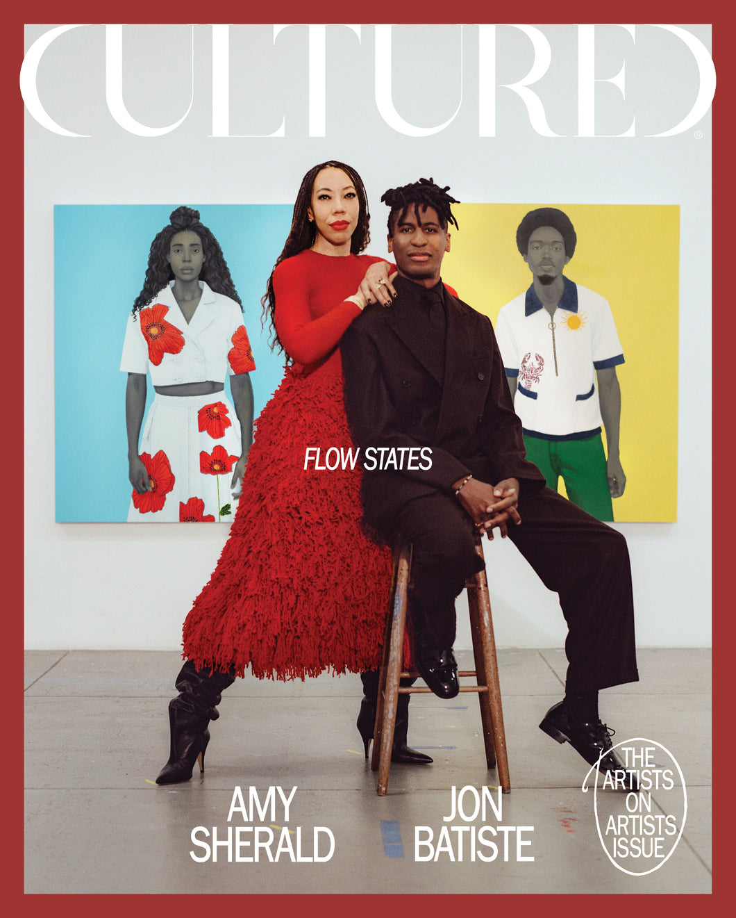 The Artists on Artists Issue 2024 - Amy Sherald x Jon Batiste