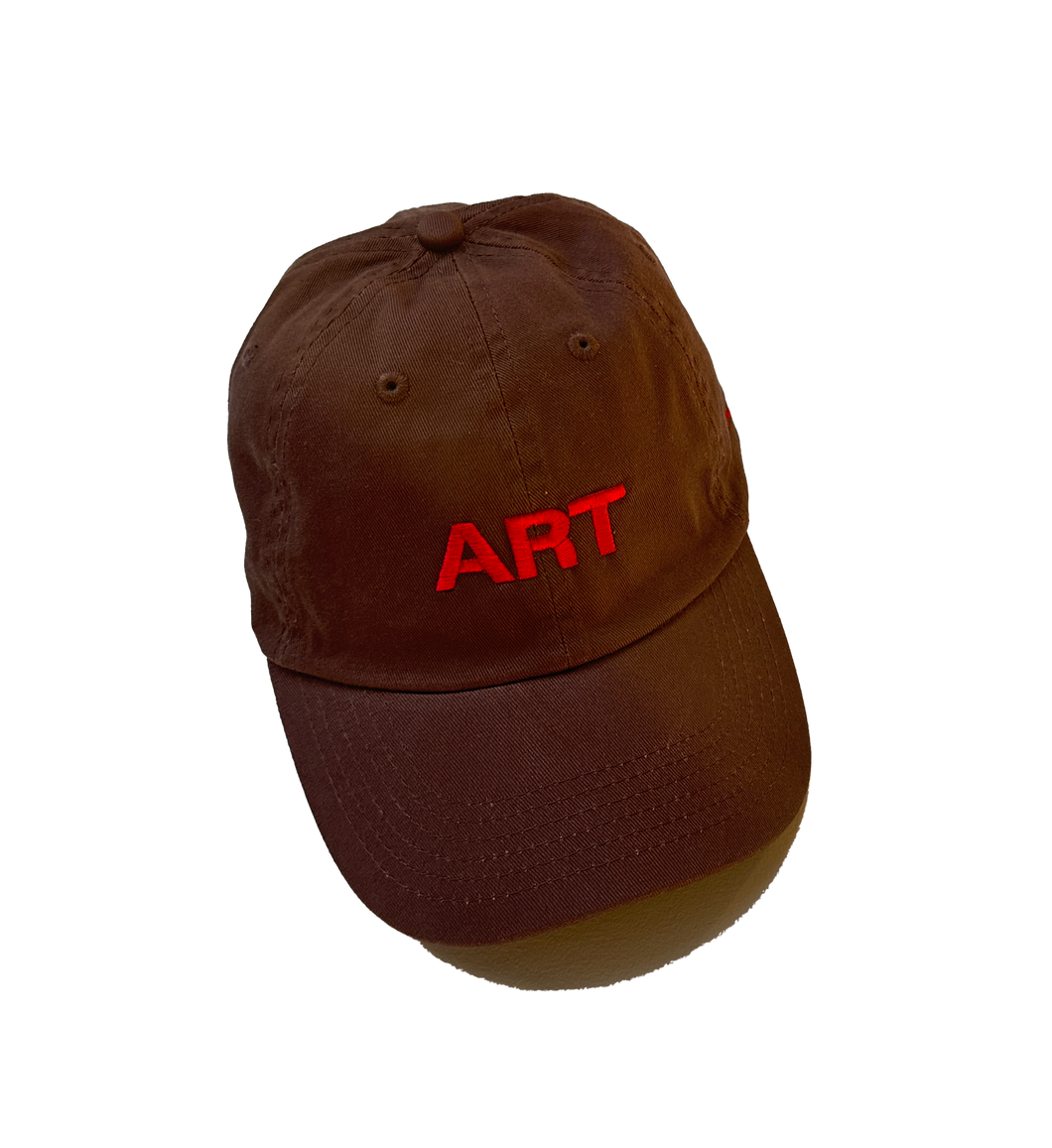 The 'ART' Dad Hat in Brown