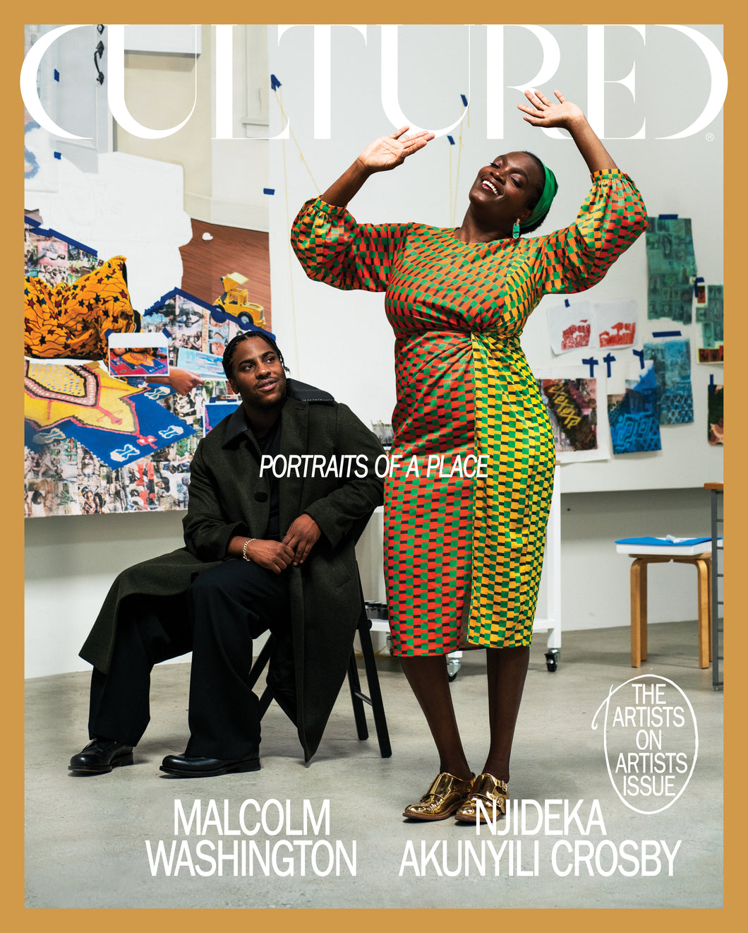 The Artists on Artists Issue 2024 - Malcolm Washington x Njideka Akunyili Crosby